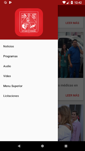 Salud Sonora Screen 2