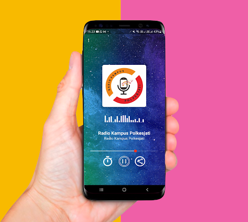 Android application Radio Kampus Polkesjati screenshort