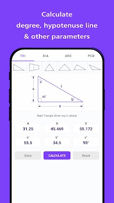 Angle Finder - Trig Calculatorのおすすめ画像1