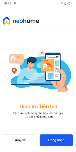 neoHome ứng dụng cư dân Screen 3