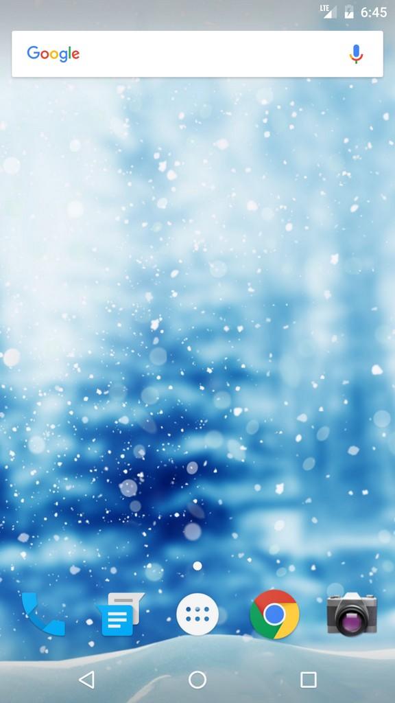 Android application Wallpapers Winter screenshort