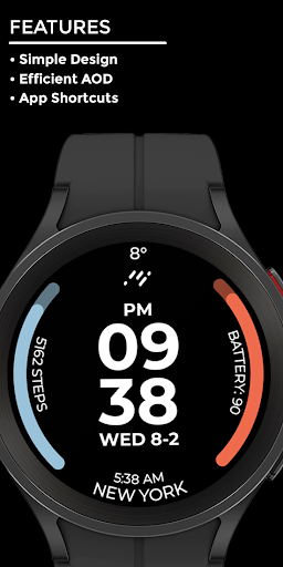 Night 40 - watch face Screen 2