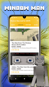 Imágen 3 Window Man mod for MCPE android