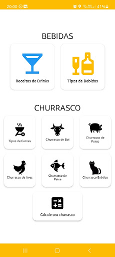 Drinks e Churrasco Screen 2