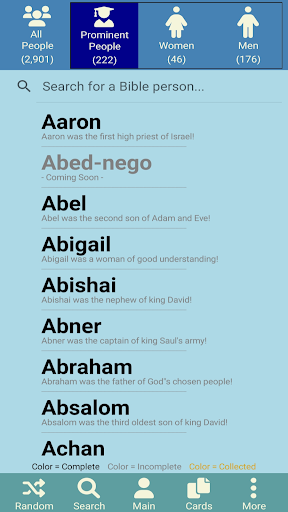 Bible Peoples Screen 2