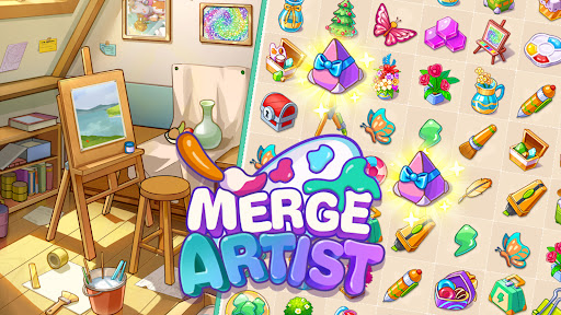 Merge Artist: Pair Merge Games androidhappy screenshots 1