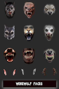 Screenshot 1 Werewolf Me: Wolf Face Maker android