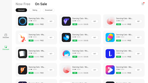 Screenshot of FindApps