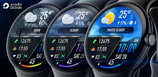 PRADO 25 Weather Watch Face screenshot 0
