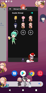 Akimeji: Shimeji, Chibis, Live Wallpaper over apps(圖2)-速報App