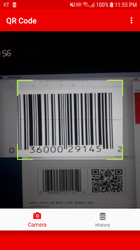 Android application QR Code Reader / Barcode Scann screenshort