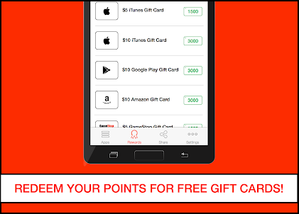 Cash for Apps - Free Gift Cards