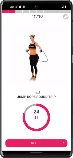 Jump rope lose weight