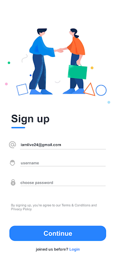 App preview