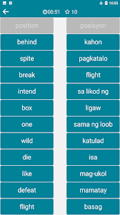 Filipino - English Capture d'écran