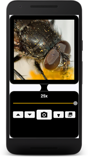 Android application Electron Microscope - 25x UHD screenshort