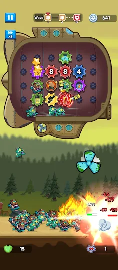 Gear Master:Merge & Fight Game - Screenshot 2