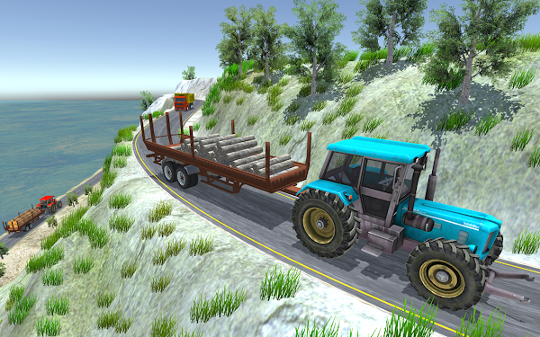 #2. Tractor Trolley Farming Game (Android) By: planet360games