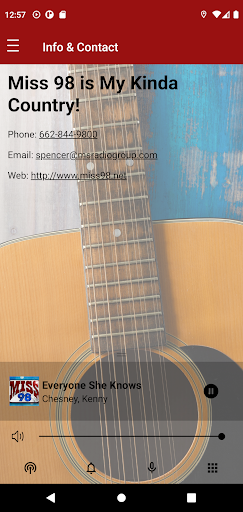 Android application Miss 98 screenshort