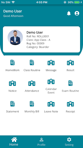 Android application mPathshala screenshort