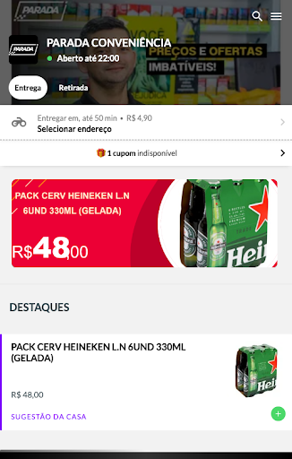 Android application Parada screenshort