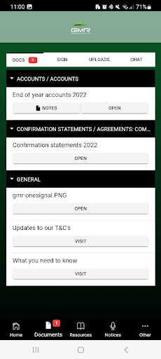 GMR Accountants Screen 2