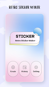 Retro Sticker Maker