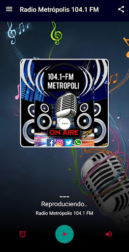 Radio Metrópolis 104.1 FM Screenshot 2 - AppWisp.com