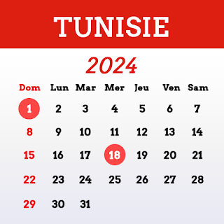 Tunisie Calendrier 2024