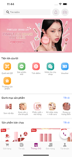 Android application Mypham.vn screenshort
