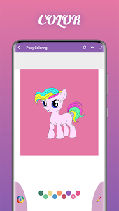 Coloring My Little Joy Pony