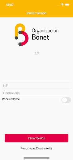 Android application Bonet screenshort