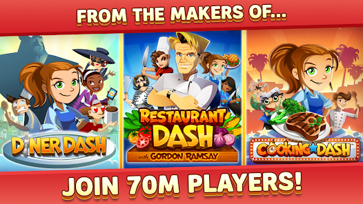 Diner DASH Adventures Apk Mod Latest Version (Unlimited Coins) 1.50.1 Gallery 7