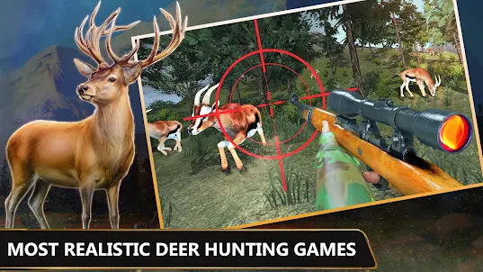 Deer Hunting: Wild Animal Hunt