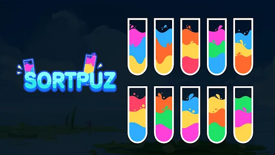 SortPuz™: ウォーターソートパズル・色合わせゲーム