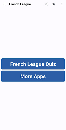 French League Quiz