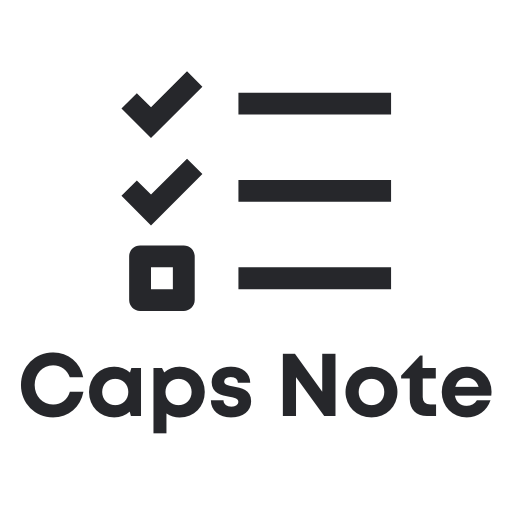 Caps Notes - Task Manager logo