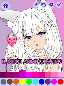 Captura de Pantalla 10 Libro para colorear anime android