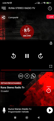 Runa Stereo Radio TV Screen 3