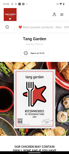 Android application Tang Garden Dublin screenshort