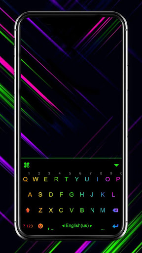Android application LED Neon Black Theme screenshort