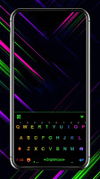 screenshot of LED Neon Black Theme