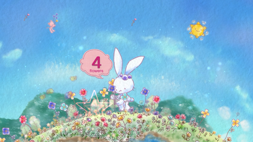 Android application Ruku’s strolling Flower Garden screenshort