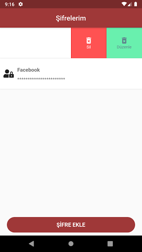 Passwoo - Şifre Hatırlatıcı