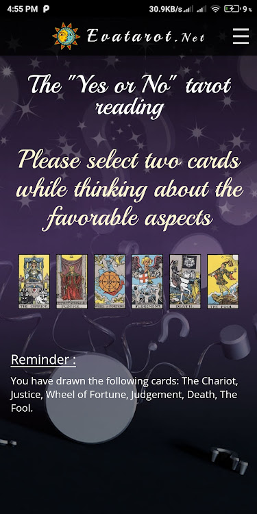 Free Yes No Tarot Card Reading by Mobile Info - Apps) — AppAgg