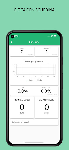 Android application Schedina screenshort