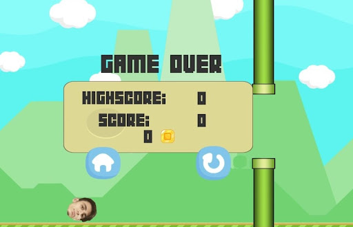 Android application Flappy Cegam screenshort