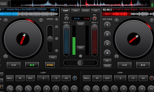 Virtual DJ Mixer App