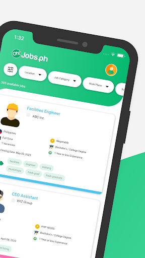 Oh! Jobs PH Screen 2