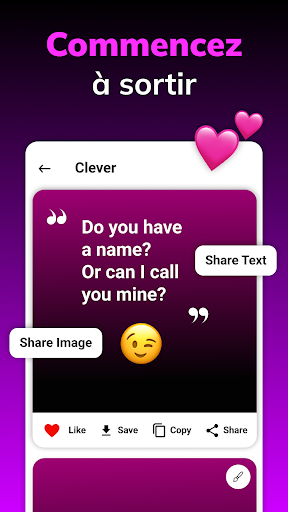 Aperçu de l'application